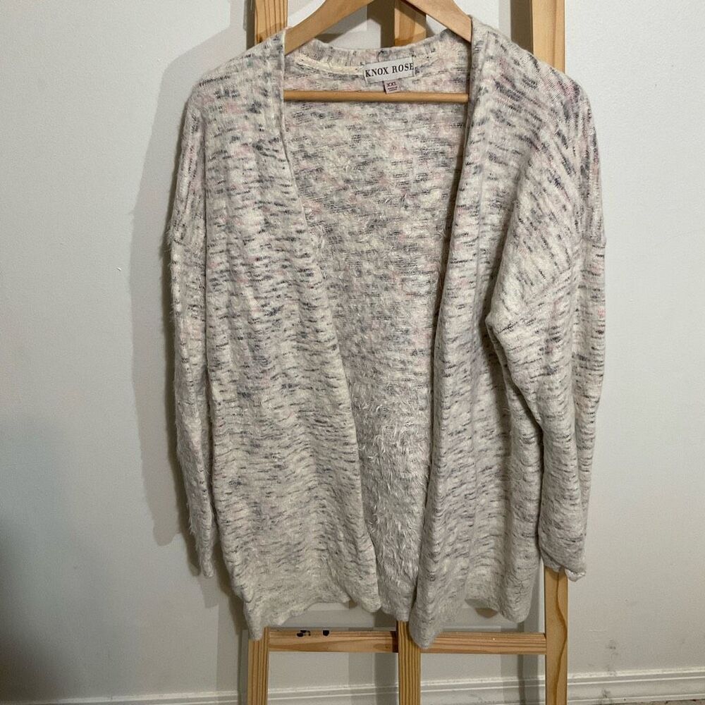 Knox Rose women’s XXL open front cardigan sweater 